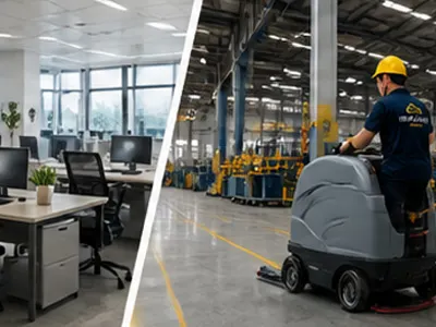 Industrial cleaning services for factories and warehouses in Pune
