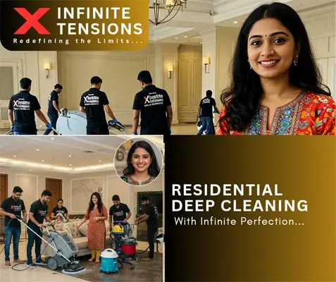 Residential Flat Deep Cleaning Services in Pune